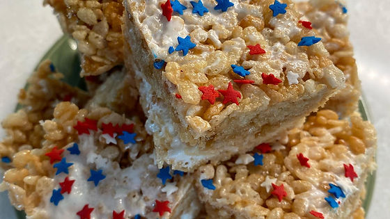 4th Of July Rice Crispy Treats