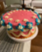 Alice in Wonderland Unbirthday Cake