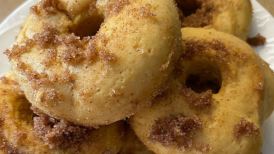 Pumpkin Spice Donuts
