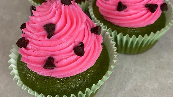 Watermelon Cupcakes