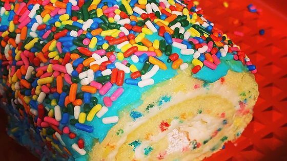 Funfetti Pinwheel Cake