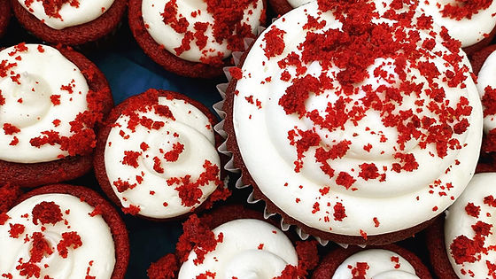 Red Velvet Cupcakes with Cream Cheese Frosting