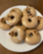 Banana Walnut Donuts