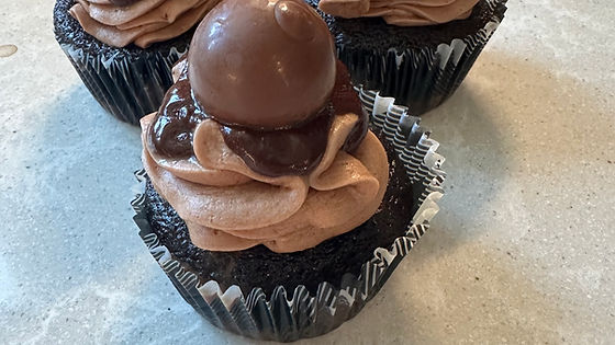 Lindt Truffle Cupcakes