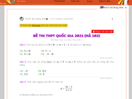 Đề thi Toán THPT Quốc Gia 2021_đợt 2 (Mã 102)