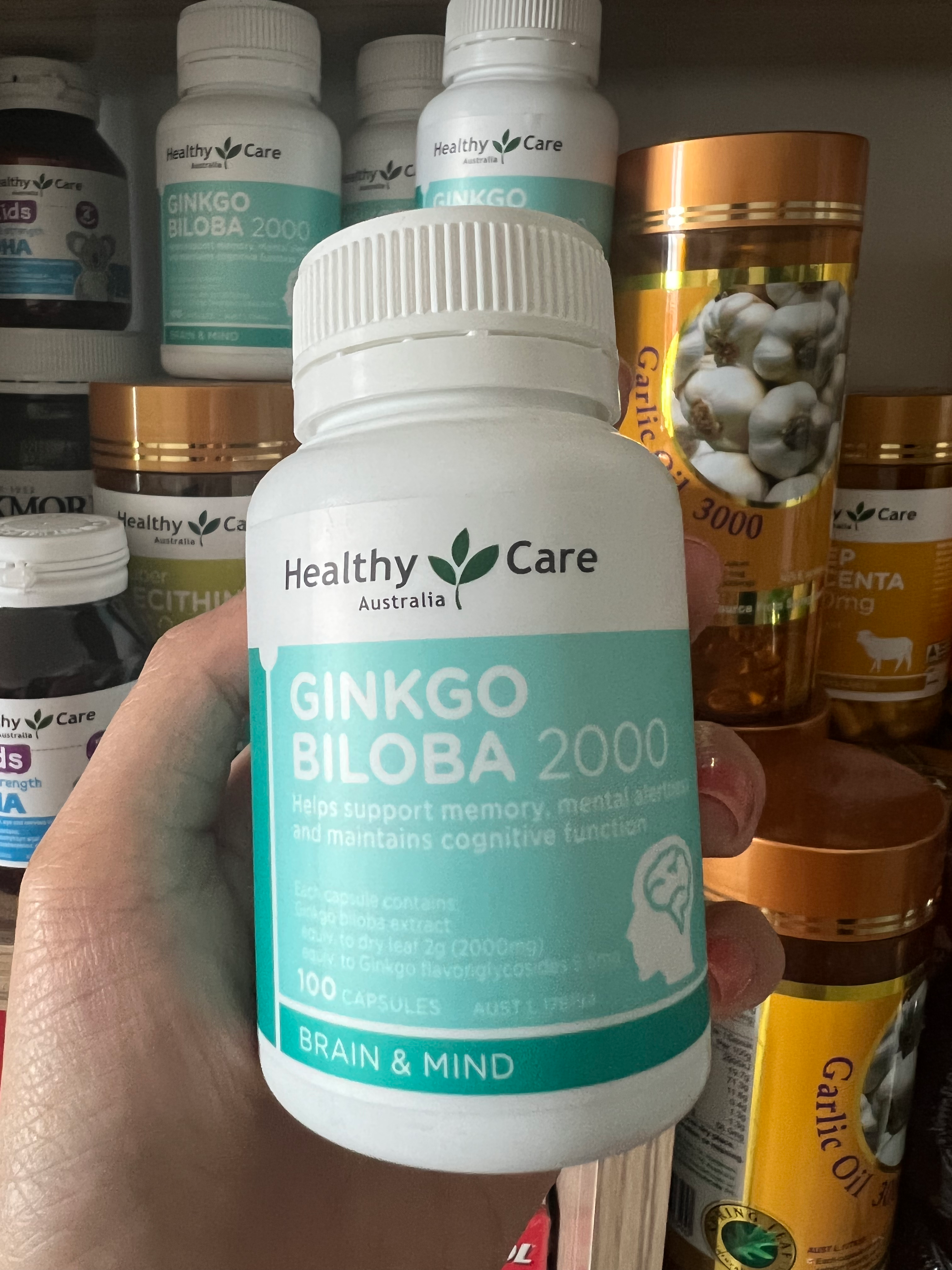 Ginko biloba Úc 100 viên