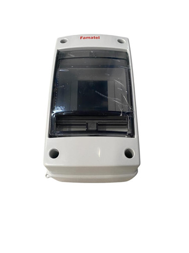 Caja sobreponer p/flipones 4 polos con tapa IP65