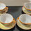 Thumbnail: 1930s Hand Painted Cup and Saucers