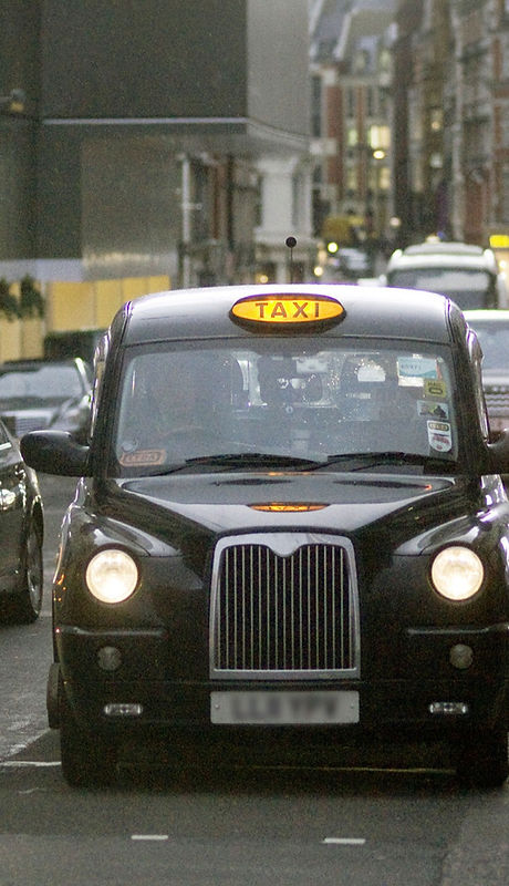 Black Taxi driving