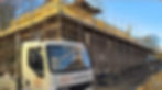 AV Scaffolding Truck Outside large Scaffolded