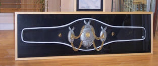 Framed Boxing Belt