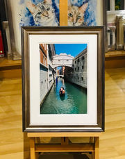 Picture of a river in venice