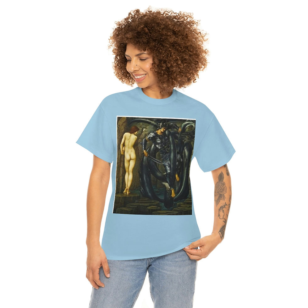 Thumbnail: The Doom Fulfilled Unisex Heavy Cotton Tee