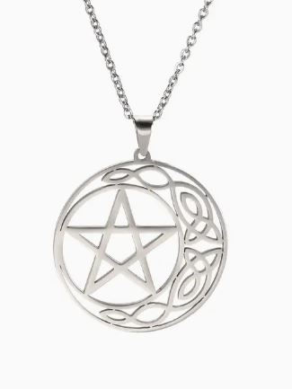 Thumbnail: Celtic Knot & Pentacle pendants