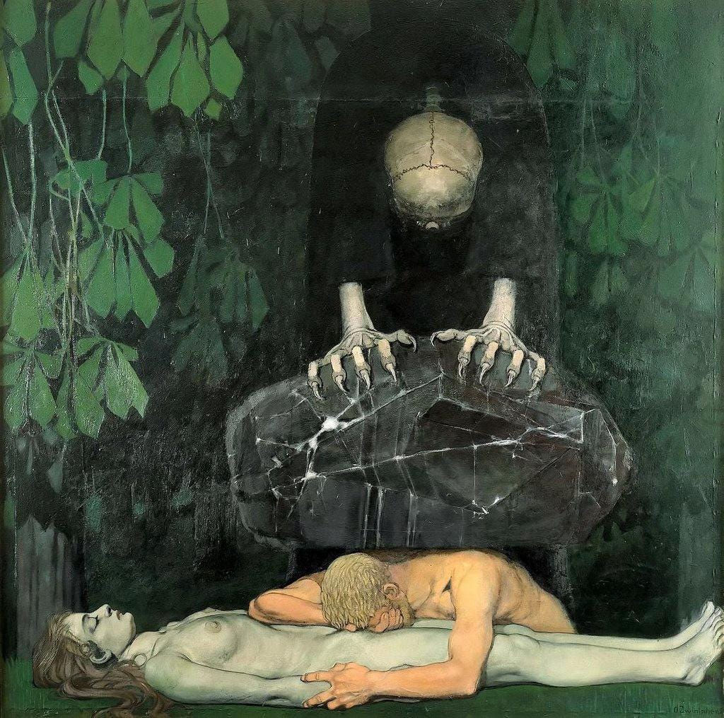 Grief - Oskar Zwintscher (1898)