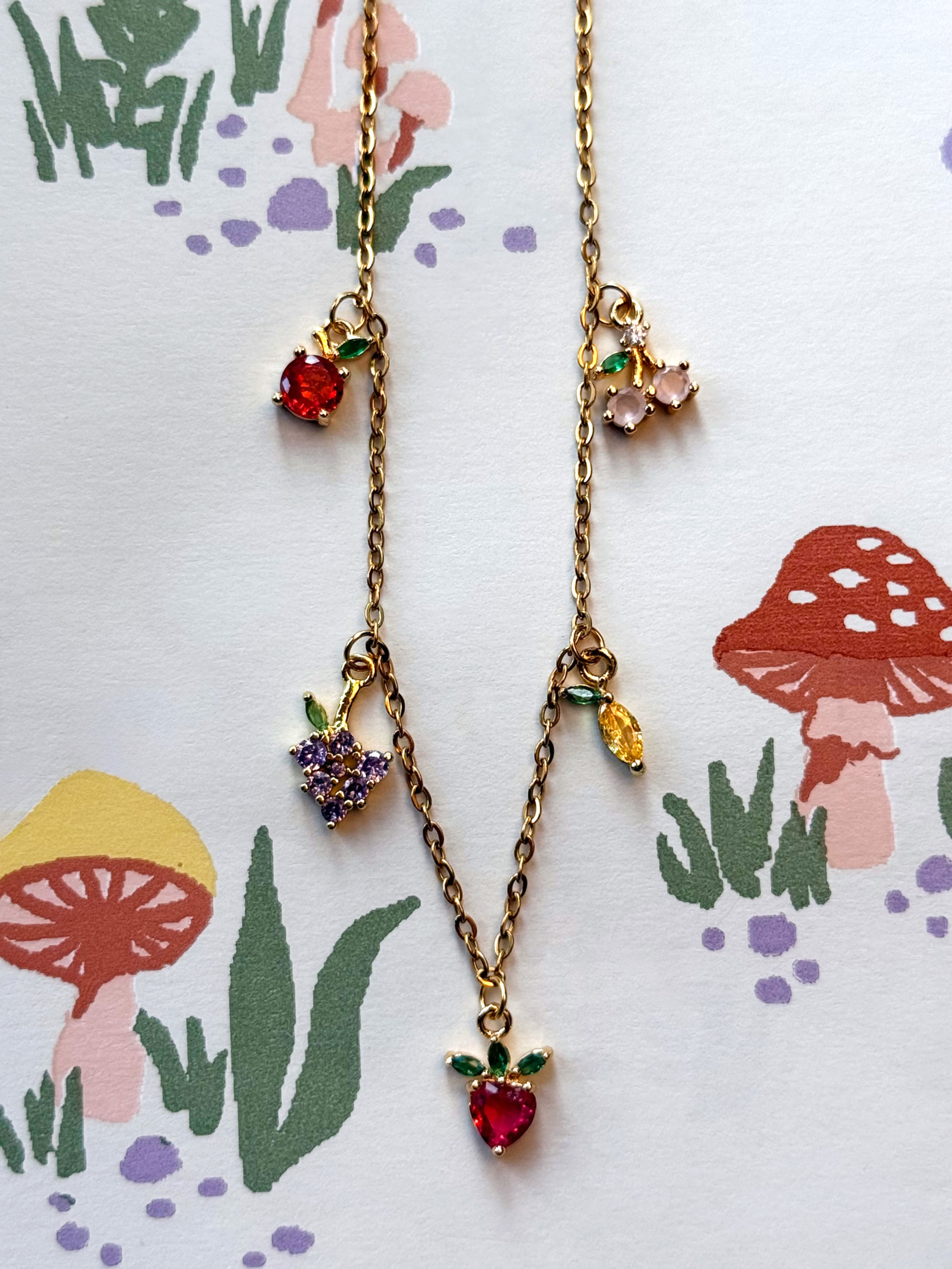 The Fruity Charm Necklace