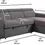 Thumbnail: Luca Corner Sofa Bed with Storage