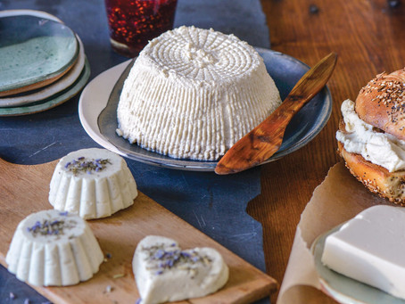 Blog tour / review: "One-Hour Dairy-Free Cheese" by Claudia Lucero
