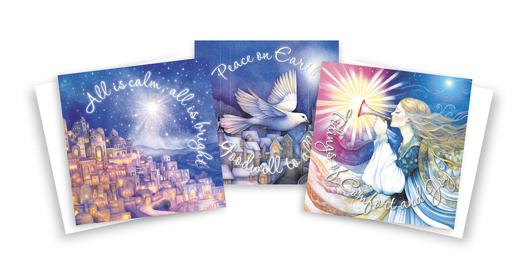 Multi-designs - 6 cards, 2 of each design