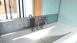 Custom Stainless vanities