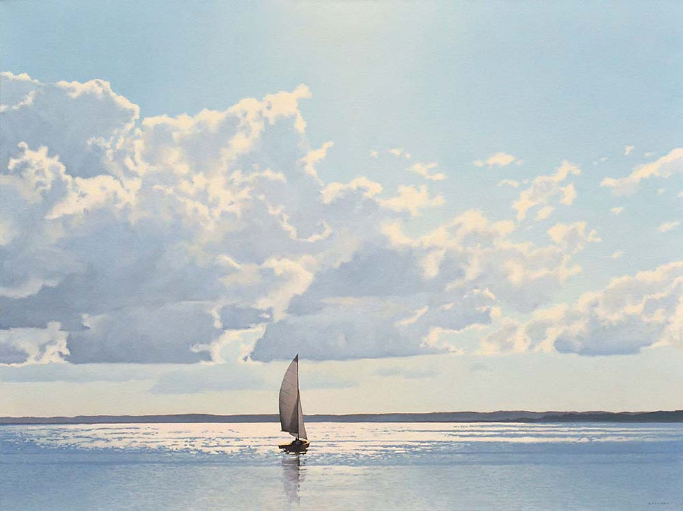 Sailing on thje bay