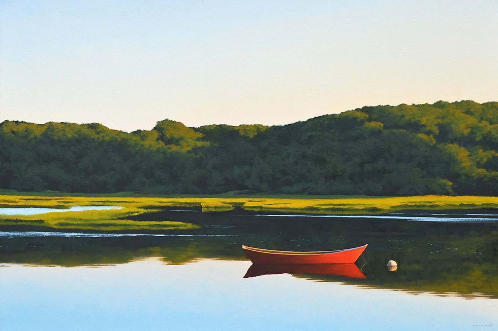Dory mooring
