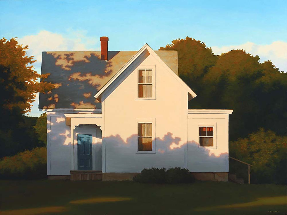 Farmhouse shadows