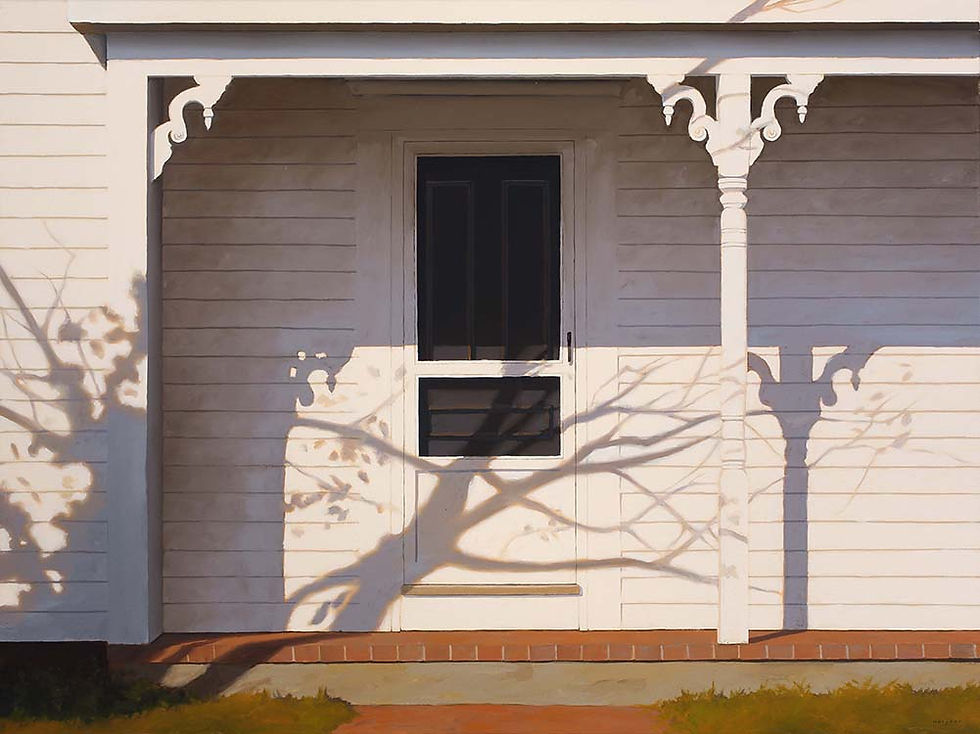 Porch shadows