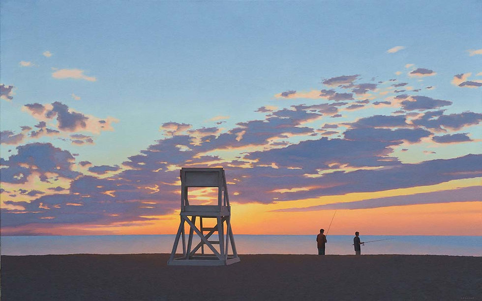 Sunrise anglers