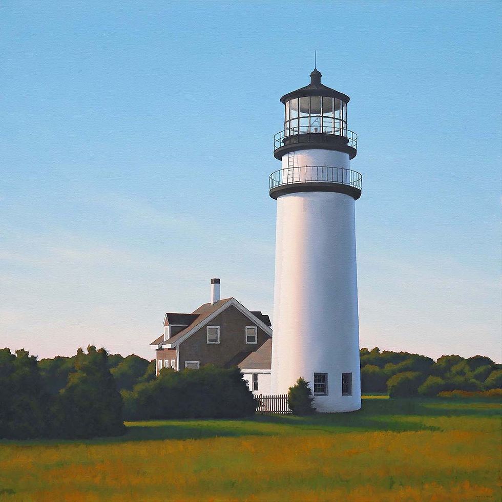 Highland Light, late afternoon