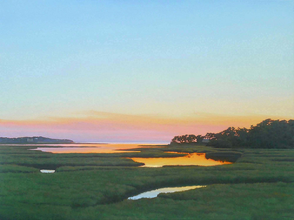 Tranquil evening, Blackfish Creek