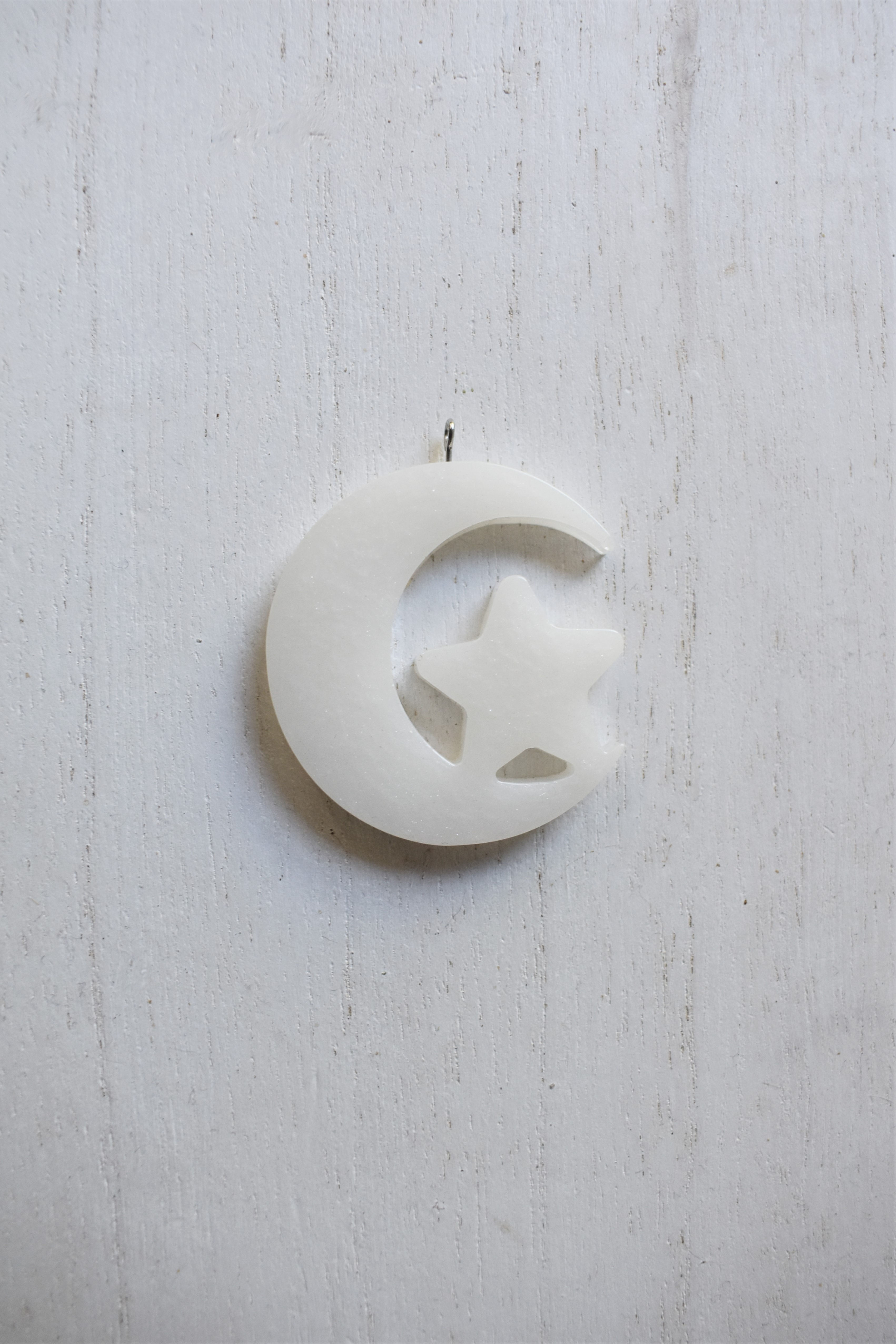 Moon and Star Necklace