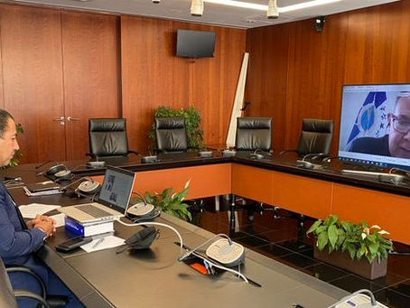 REALIZAN ENCUENTRO A DISTANCIA PARA DAR SEGUIMIENTO A LA AGENDA FOPREL 2021