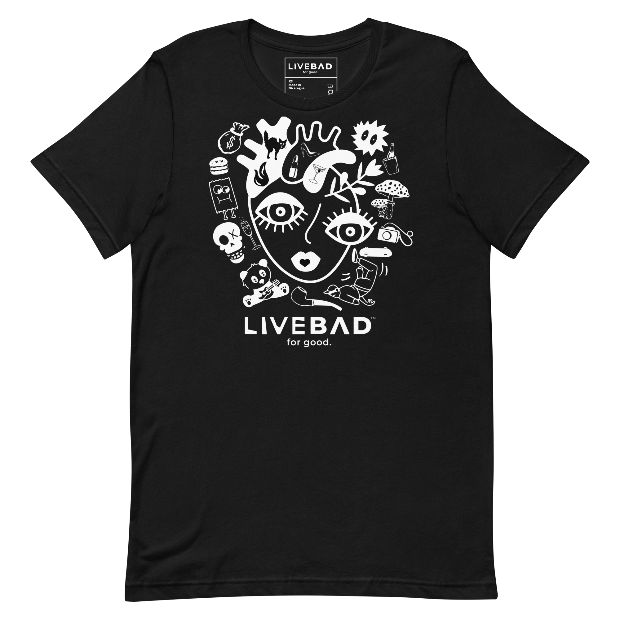 Unisex T-Shirt (Crazy Clip Art)