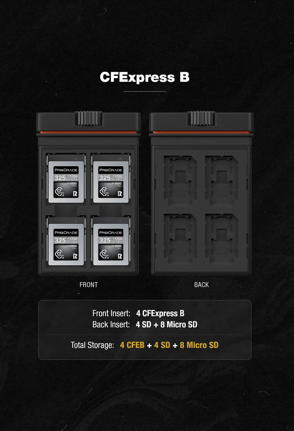 Thumbnail: Slate II | Memory Card Case