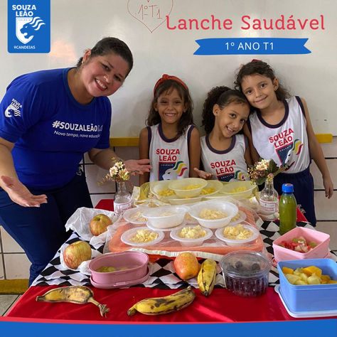 1ºT1 | DIA DO LANCHE SAUDÁVEL, COM A TIA CINTIA