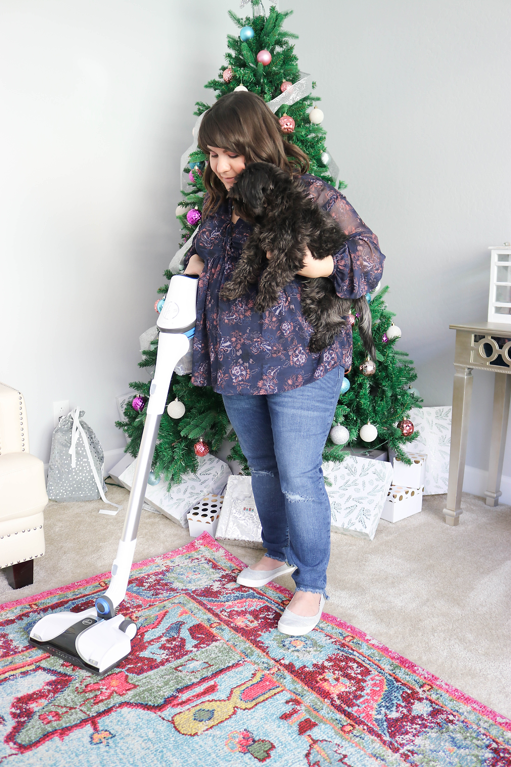 Holiday Cleaning with Hoover + Cleaning Checklist + Organization Tips + Pet Cleaning Tips + Dog Hair Cleaning Tips