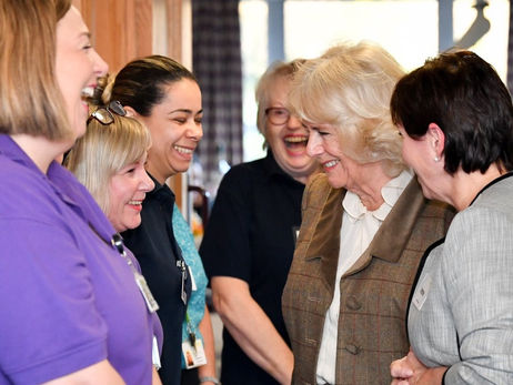 The Duchess of Cornwall at Prospect Hospice