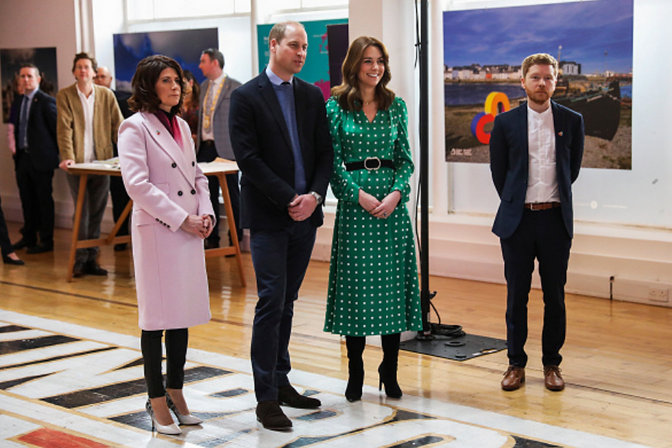 William and Catherine in Galway Ireland