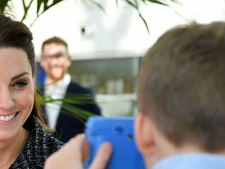 The Duchess of Cambridge's visit to Evelina Hospital