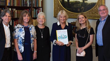The Duchess of Cornwall celebrates literacy