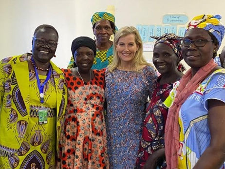 The Countess of Wessex in South Sudan