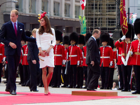 William and Catherine celebrate Canada Day