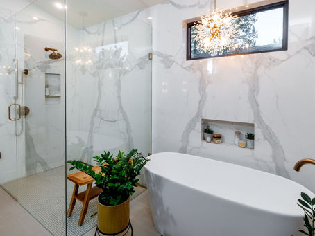 Luxury Bathroom Remodel by PGC Building + Design with many of the luxury bathroom remodel ideas incorporated