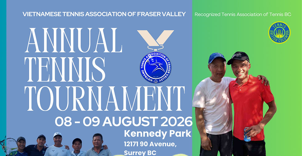 Annual VTAOFV Tennis Tournament