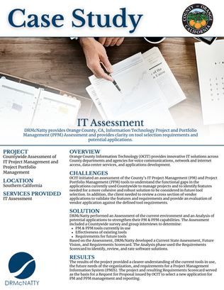 Orange County - IT Assessment