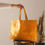 Thumbnail: Leather Tote Handbag