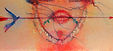 Carne vale(Farewell to the flesh).acrylic on canvas.16ins.x12ins.Gerard Tunney.£450_edited