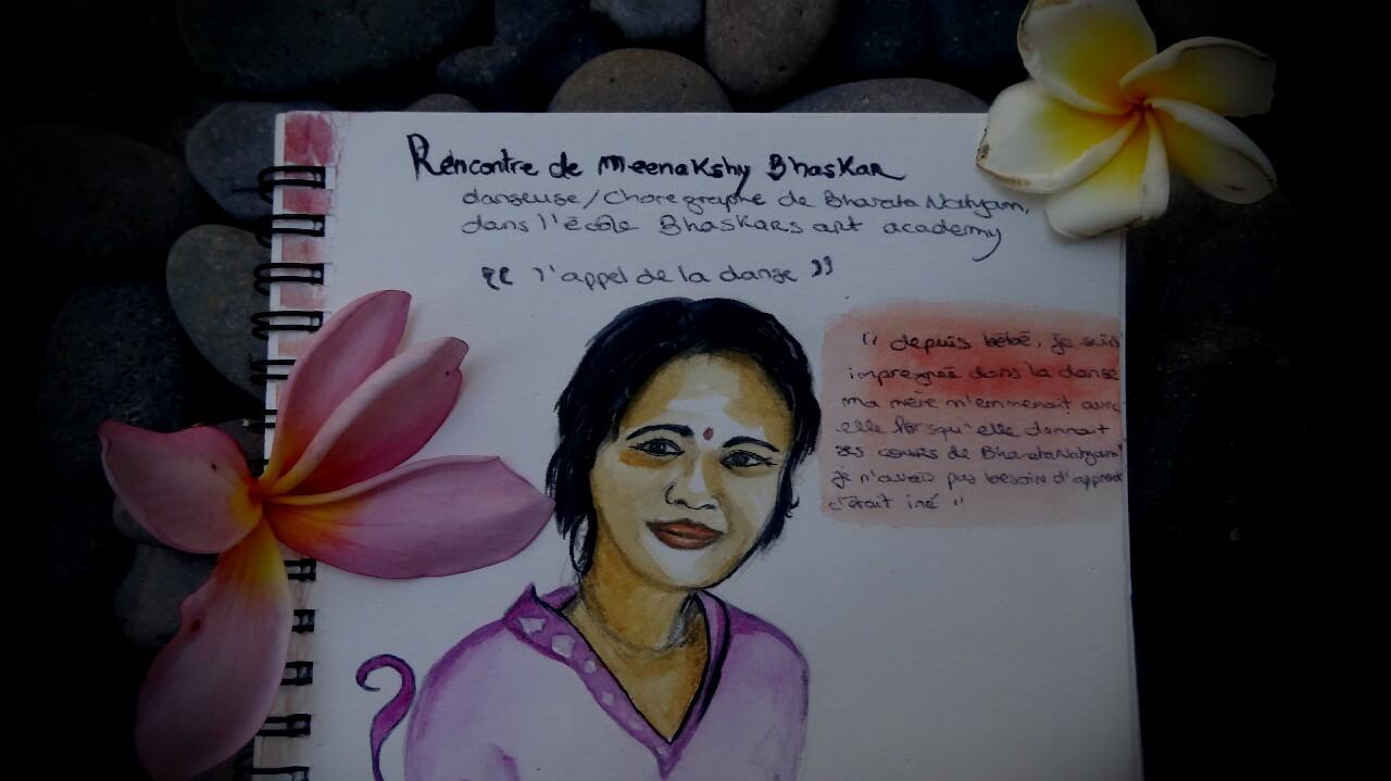 Rencontre avec Meenakshy à Singapore