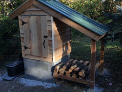 We have a Smokehouse!!
